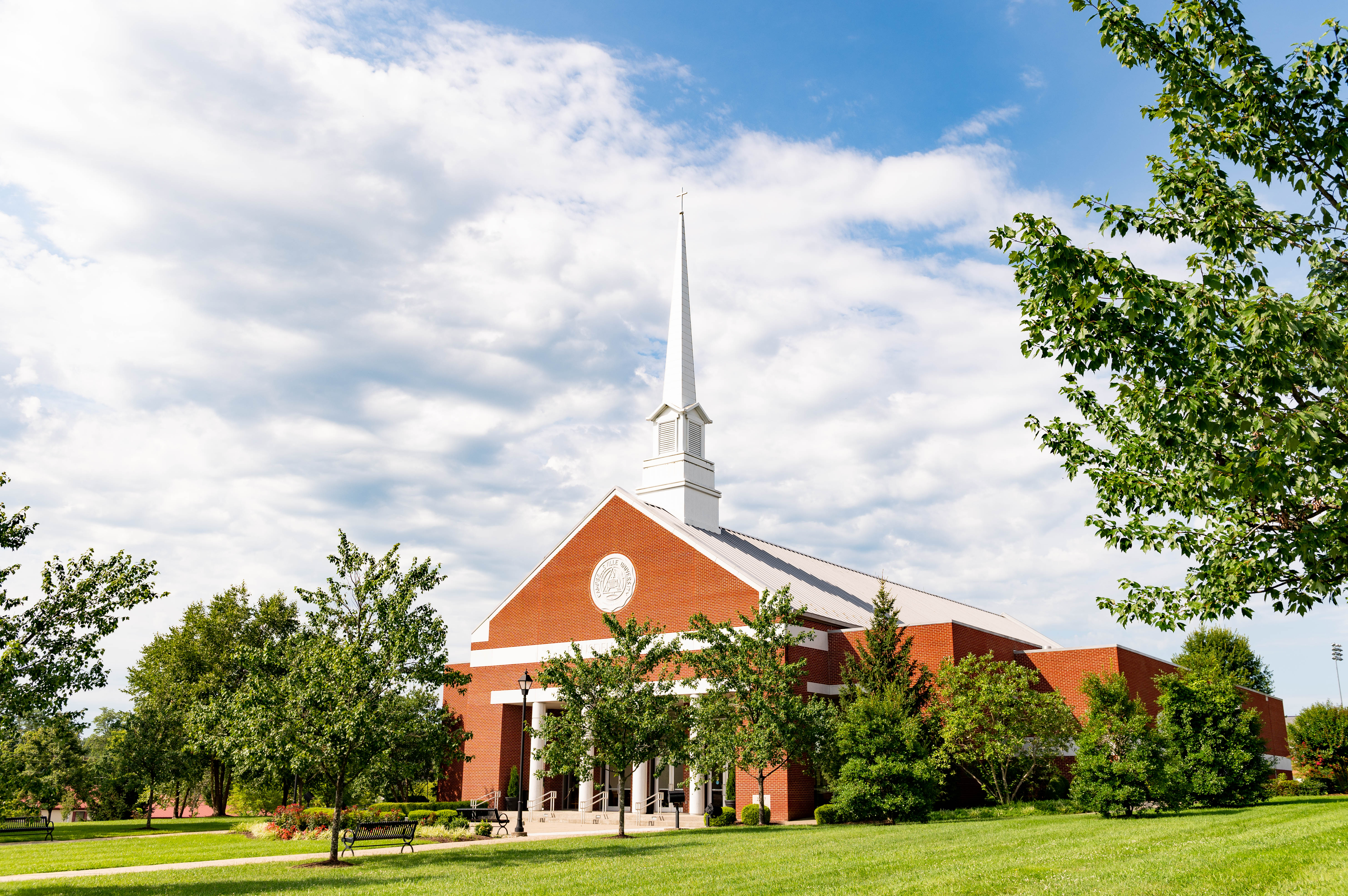Ransdell Chapel on Campbellsville University's main campus